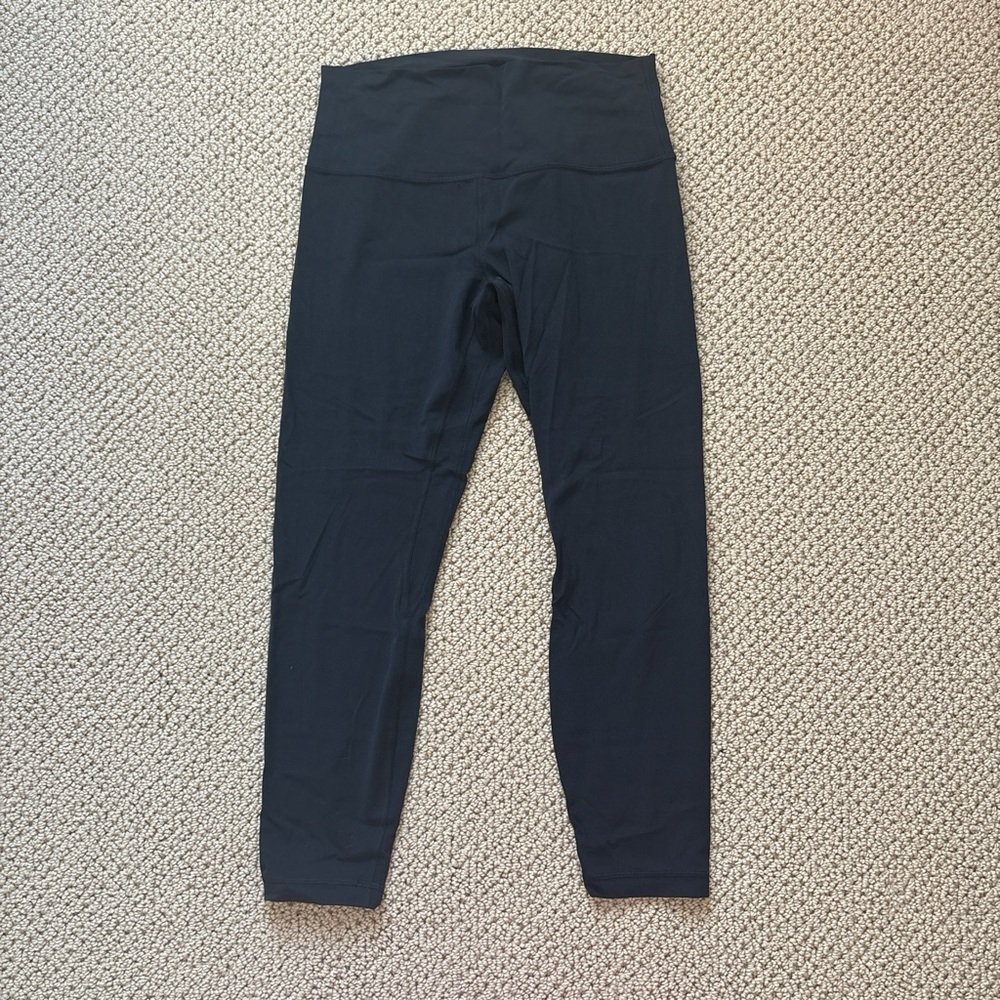Lululemon Black High Rise Leggings Size 10